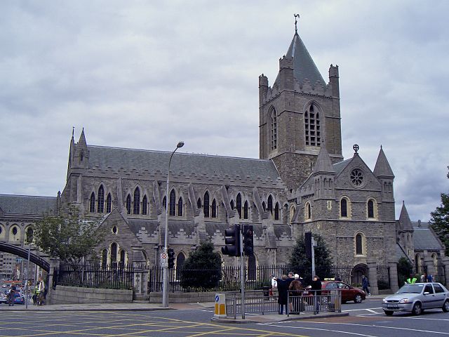 Christ Church Cathedral, Dublin, Ireland - Photograph by Mike Peel (www.mikepeel.net) under CC-BY-SA-4.0