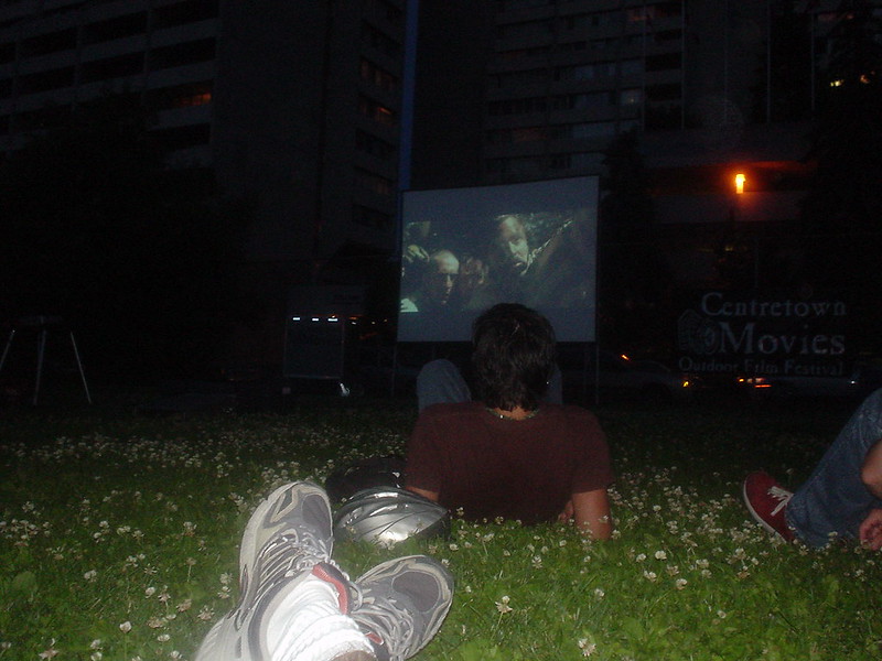 Centretown Movies at Dundonald Park - photo by stephen boisvert under CC BY 2.0
