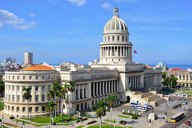 The Cuba State Capitol (El Capitolio) in Havana - photo by Nigel Pacquette under CC-BY-SA-3.0