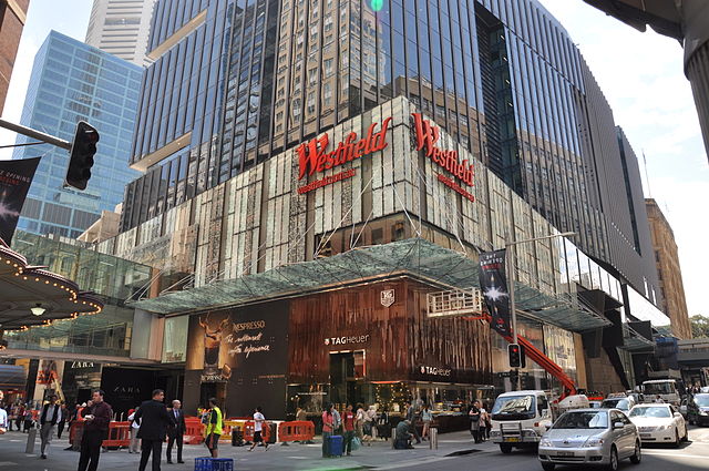 Centre commercial Westfield, Sydney CBD - photo par Kerrie - in Sydney sous CC-BY-SA-2.0