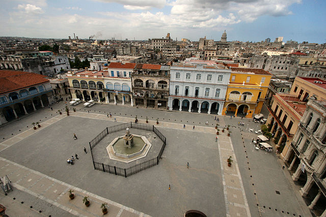Old Square in Havana (Plaza Vieja) - photo by Brian Snelson under CC-BY-2.0