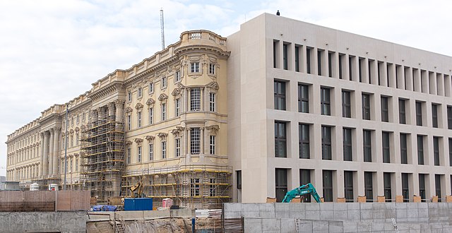 Humboldt Forum en rénovation - photo by GodeNehler under CC-BY-SA-4.0