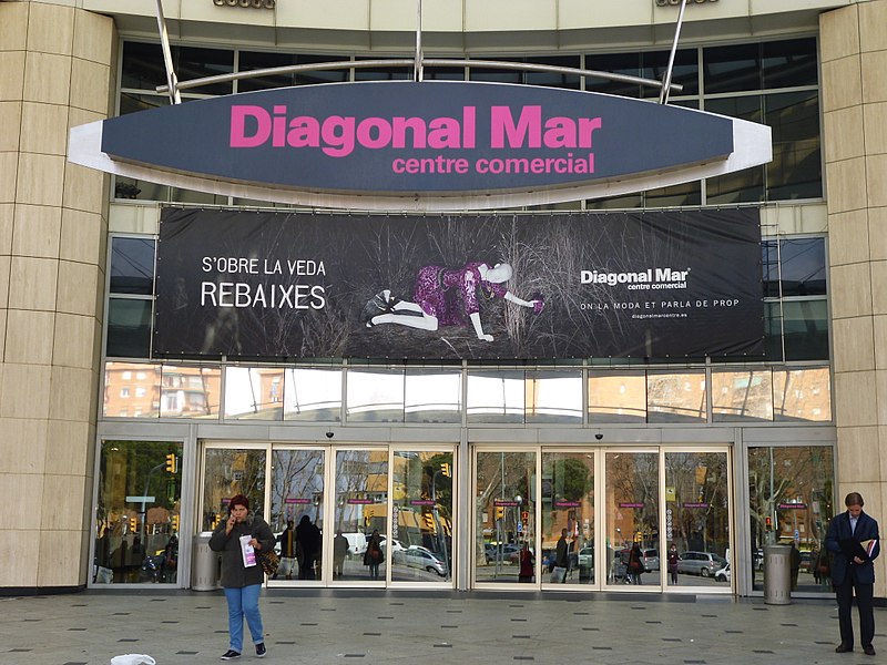 best shopping in Barcelona - Diagonal Mar shopping center in Barcelona - photo by Oh-Barcelona.com under CC-BY-2.0