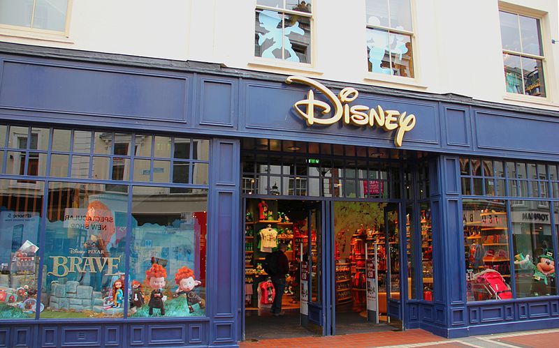 Disney Store on Grafton Street in Dublin, Ireland - photo by J.-H. Janßen under CC-Zero