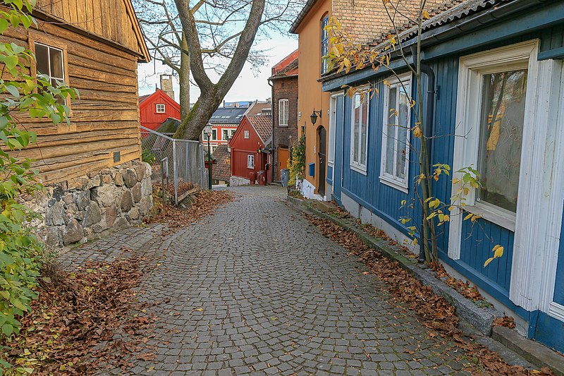 free things to do in Oslo - Damstredet in Oslo, Norway - photo by Øyvind Holmstad under CC-BY-SA-4.0
