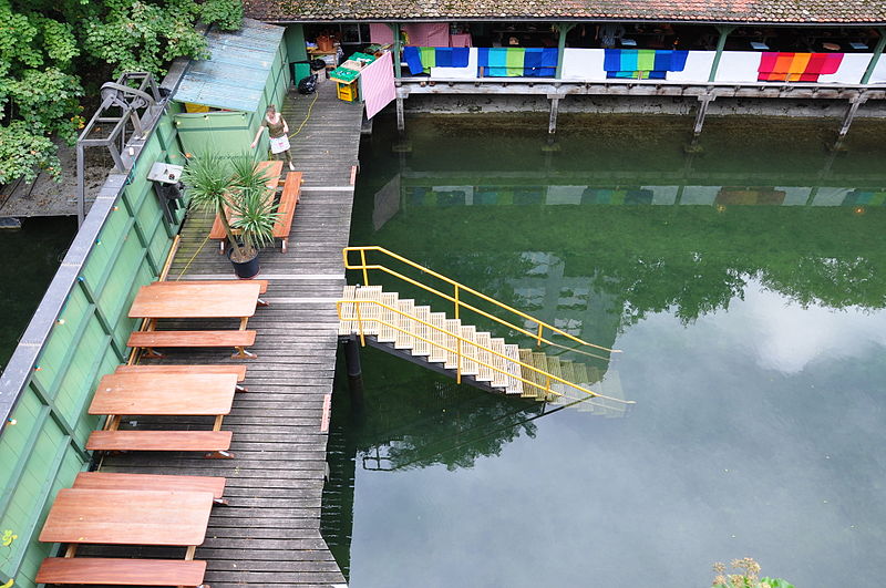 Men's bath at Schanzengraben - photo by Roland zh under CC-BY-SA-3.0