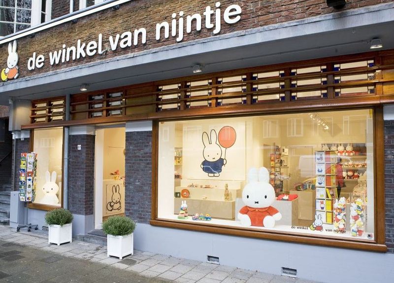 best shopping in Amsterdam - "Miffy's Shop" in Amsterdam - photo by Gonnie under PD-self