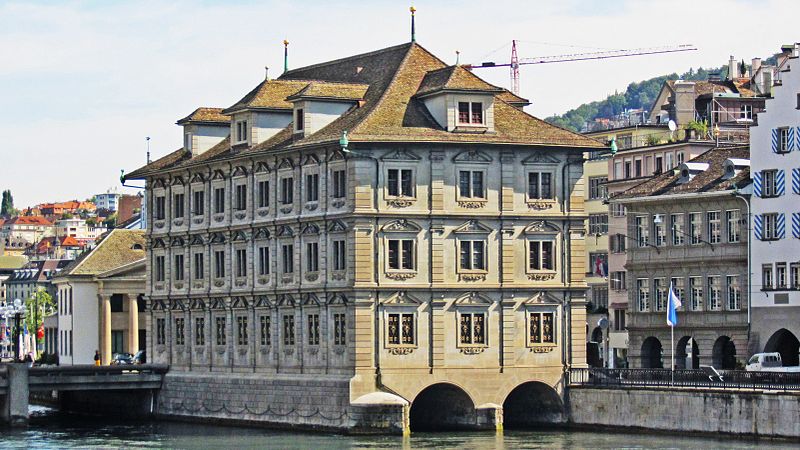 Zürich Rathaus - photo by Juerg.hug under CC-BY-SA-3.0