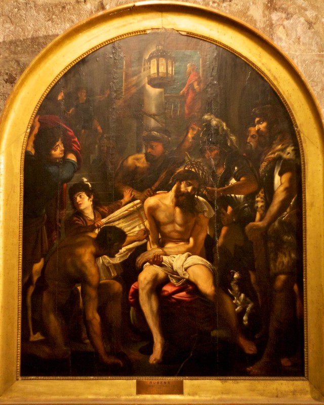 three days in Cannes - A Rubens painting at Cathédrale Notre-Dame-du-Puy de Grasse - photo by Tony Bowden under CC BY-SA 2.0