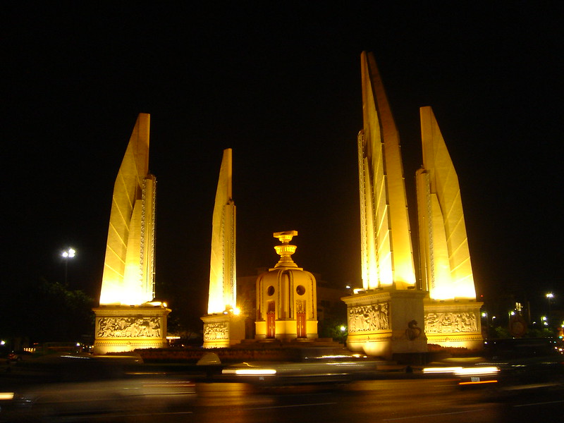 free things to do in Bangkok - Democracy Monument in Bangkok - photo by MsAnthea under CC BY-ND 2.0