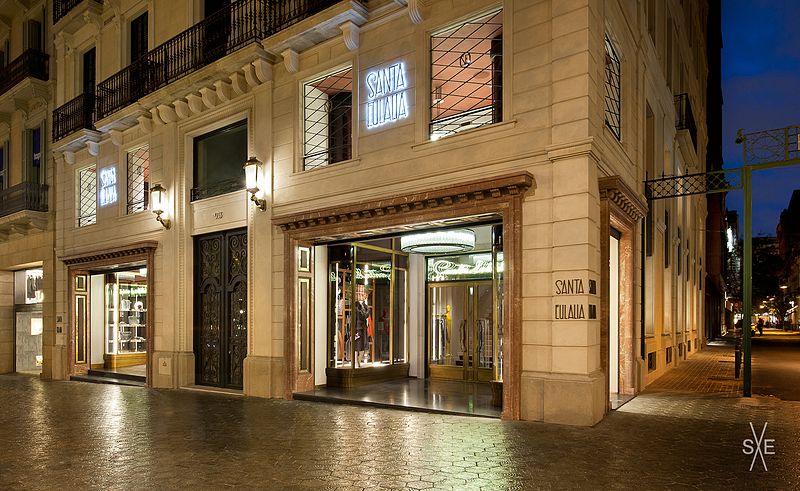 best shopping in Barcelona - The Santa Eulalia boutique in Barcelona - photo by Santa Eulalia under CC-BY-SA-4.0