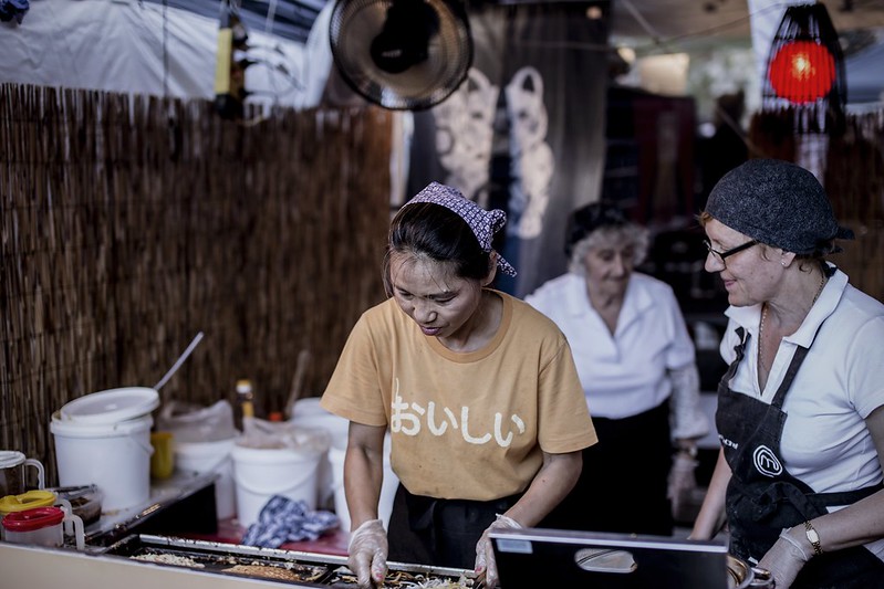 A scene at Twilight Hawkers Market in Forrest Chase - photo by Daniel Lee under CC BY-ND 2.0