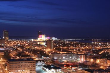 Atlantic City, New Jersey at night - photo by Ron Miguel under CC-BY-2.0