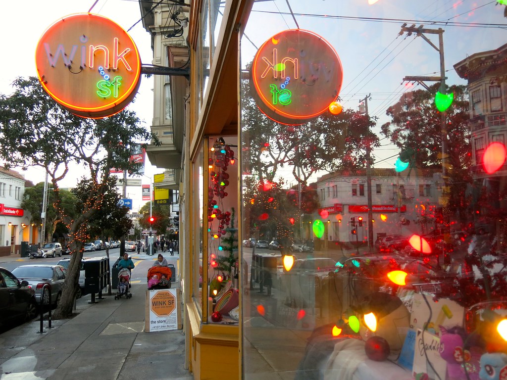 WINK SF on 24th Street - photo by torbakhopper under CC BY-ND 2.0