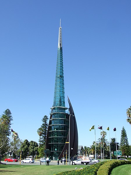 Swan Bell Tower, also called The Bell Tower - photo by Tamsin Slater under CC-BY-SA-2.0
