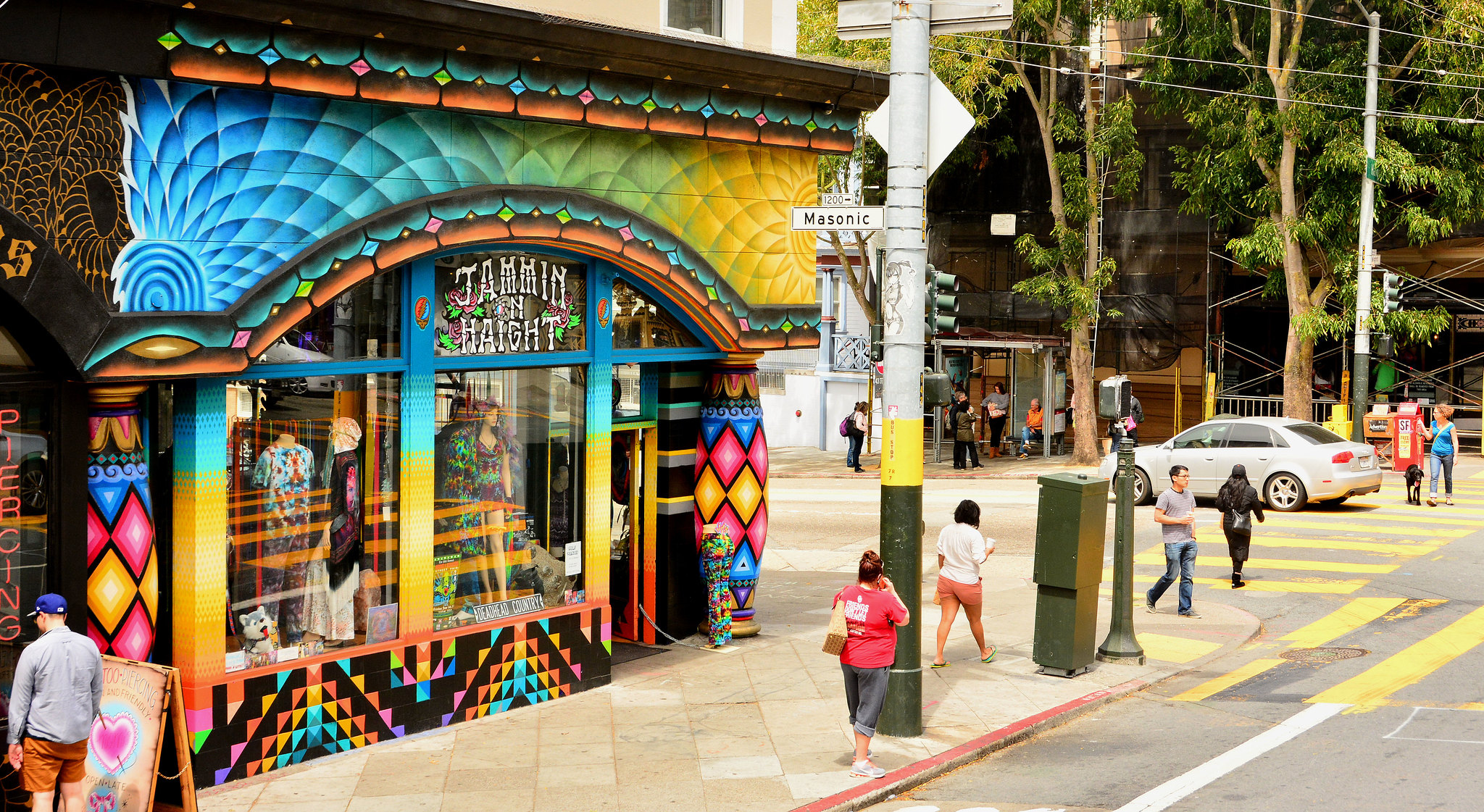 Love on Haight (formerly Jammin on Haight) - photo by Mike McBey under CC BY 2.0