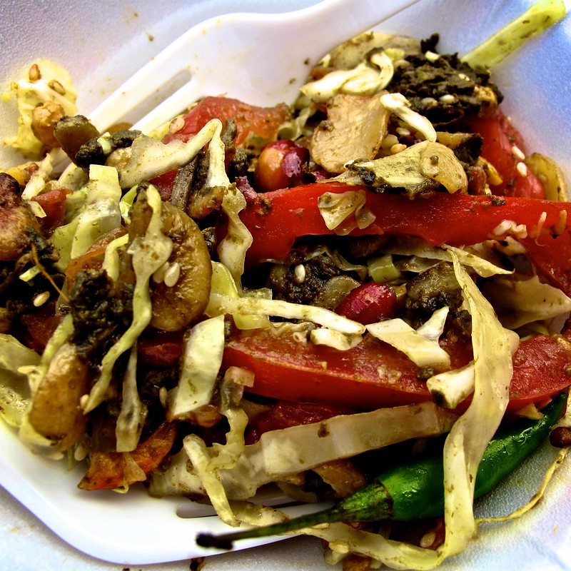 Burmese Tea Leaf Salad - photo by leesean under CC BY-SA 2.0