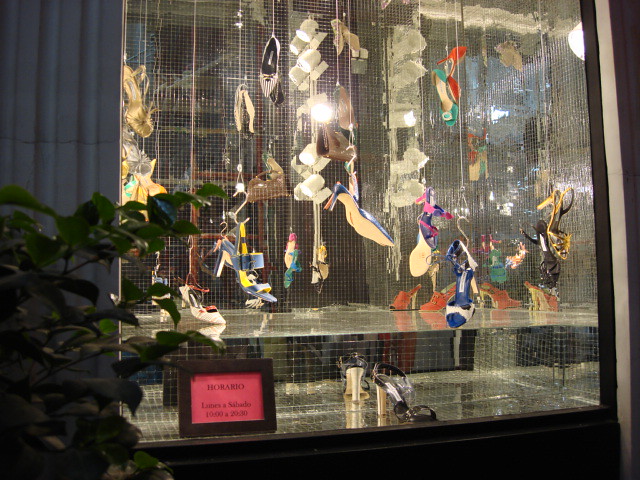 best shopping in Madrid - The Manolo Blahnik store on Serrano Street in Madrid - photo by Sergio Calleja (Life is a trip) under CC BY-SA 2.0