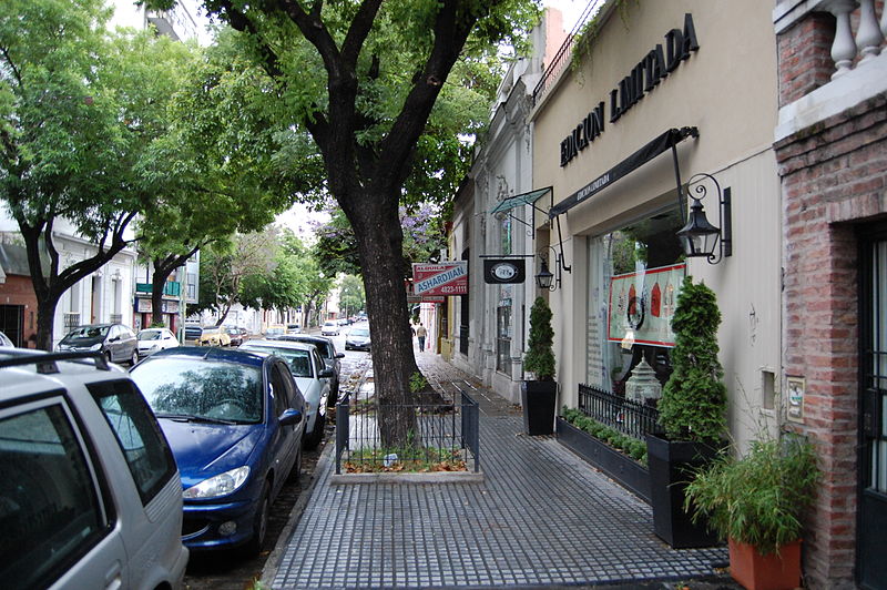 best shopping in Buenos Aires - 1800 block of Gurruchaga Street in Palermo - photo by Josiah Mackenzie under CC-BY-2.0