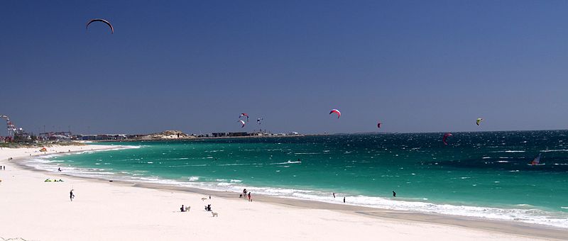 Port Beach in North Fremantle - photo by Charles Van den Broek from Melbourne, Australia under CC-BY-SA-2.0