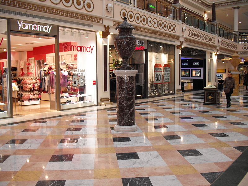 Inside Plaza Norte 2 shopping mall - photo by M.Peinado under CC-BY-3.0-ES and CC-BY-2.0