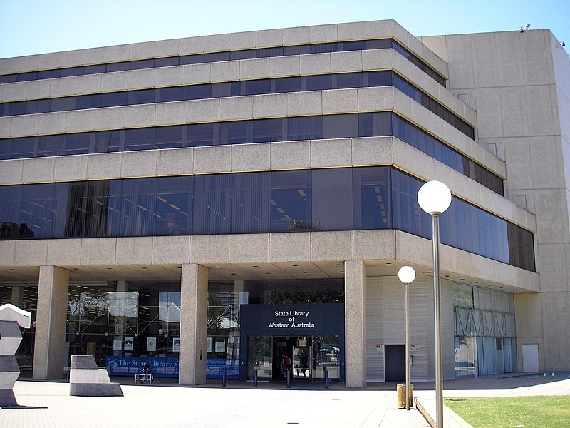 The State Library of Western Australia - photo by Nachoman-au under GFDL, CC-BY-SA-3.0-migrated and CC-BY-SA-2.5,2.0,1.0