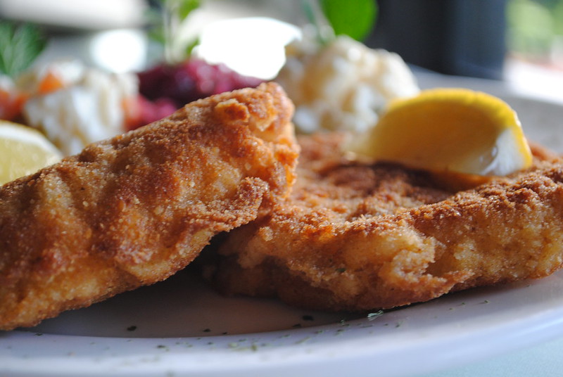 Anthony Bourdain Berlin - Pork Schnitzel - photo by Larry Hoffman under CC BY 2.0