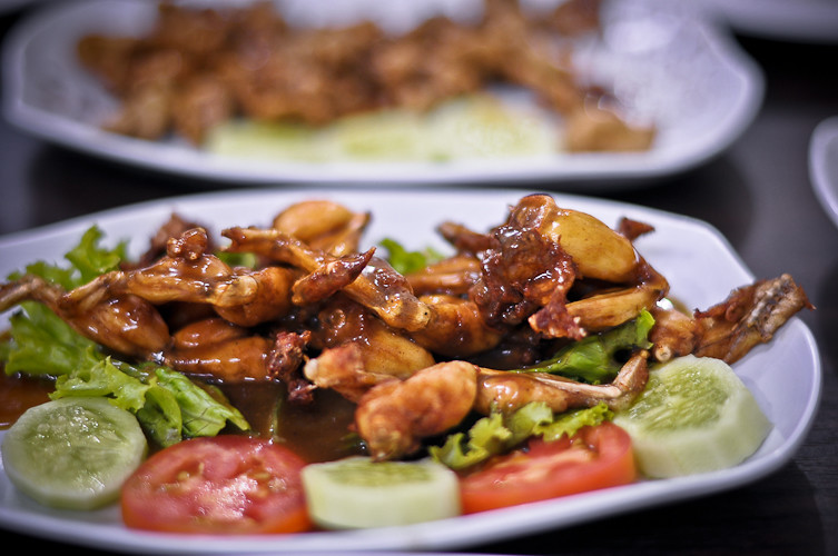 Deep-fried Frog Legs - photo by Eliza Adam under CC BY-ND 2.0