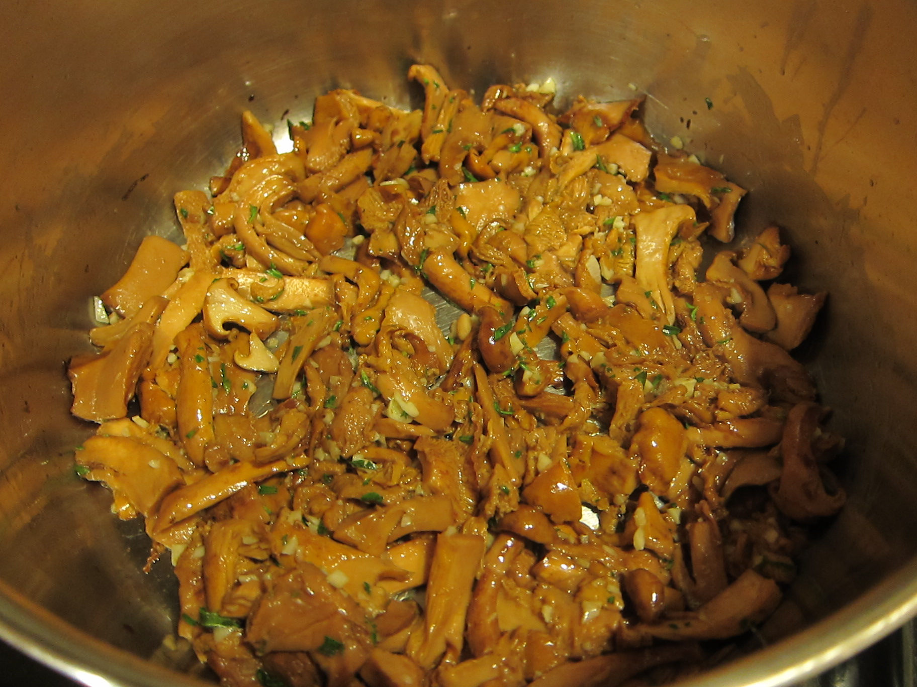 Sauteed Chanterelle Mushrooms - photo by Eugene Kim under CC BY 2.0