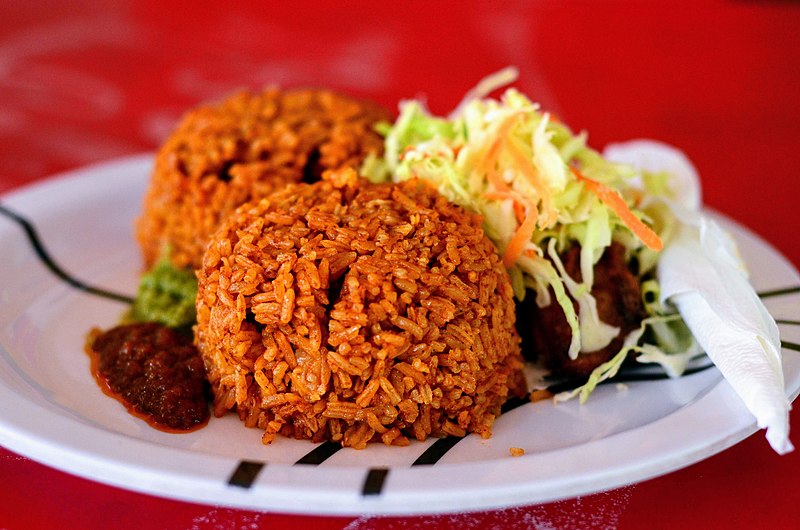 Jollof Rice - photo by Noahalorwu under CC-BY-SA-4.0