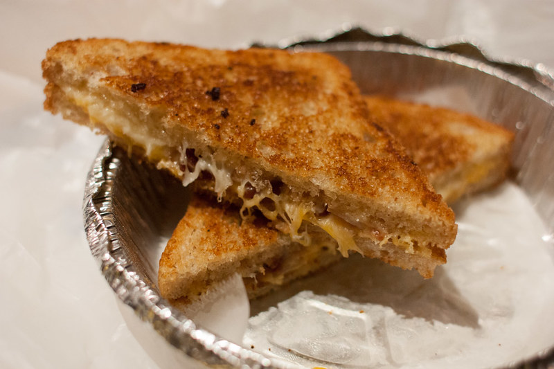 Anthony Bourdain Seattle - Bacon Melt - photo by Krista under CC BY 2.0