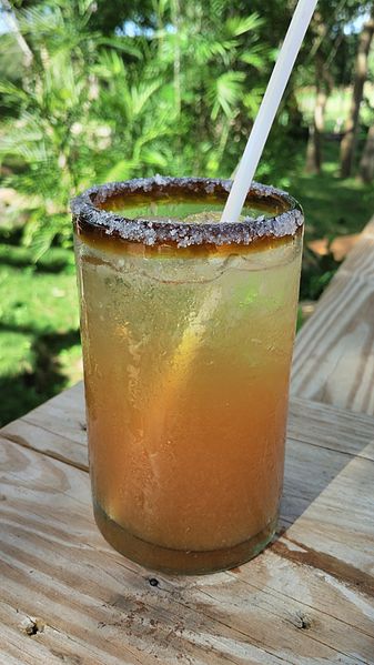 Anthony Bourdain Mexico City - A glass of Michelada - photo by Popo le Chien under CC-BY-SA-3.0