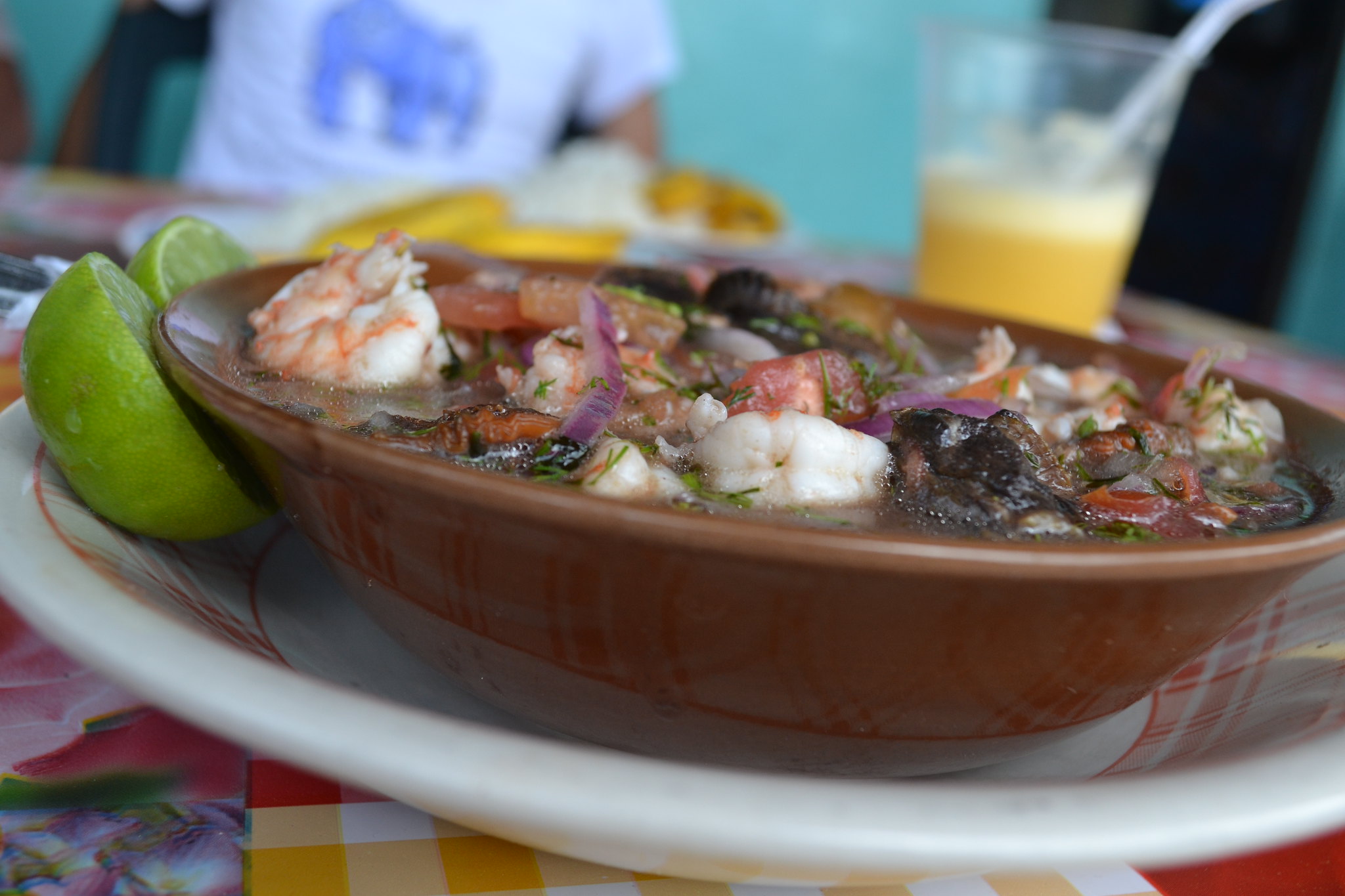 No Reservations Peru - Ceviche de Concha y Camarón - photo by Paulina Fecht under CC BY-SA 2.0