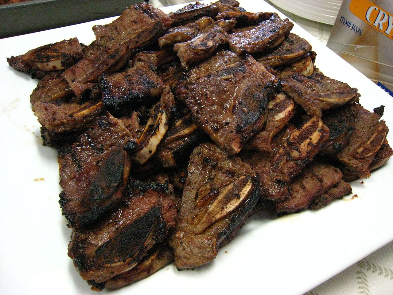 No Reservations New Jersey - a dish of grilled Galbi - photo by star5112 (a flickr user) under CC-BY-SA-2.0