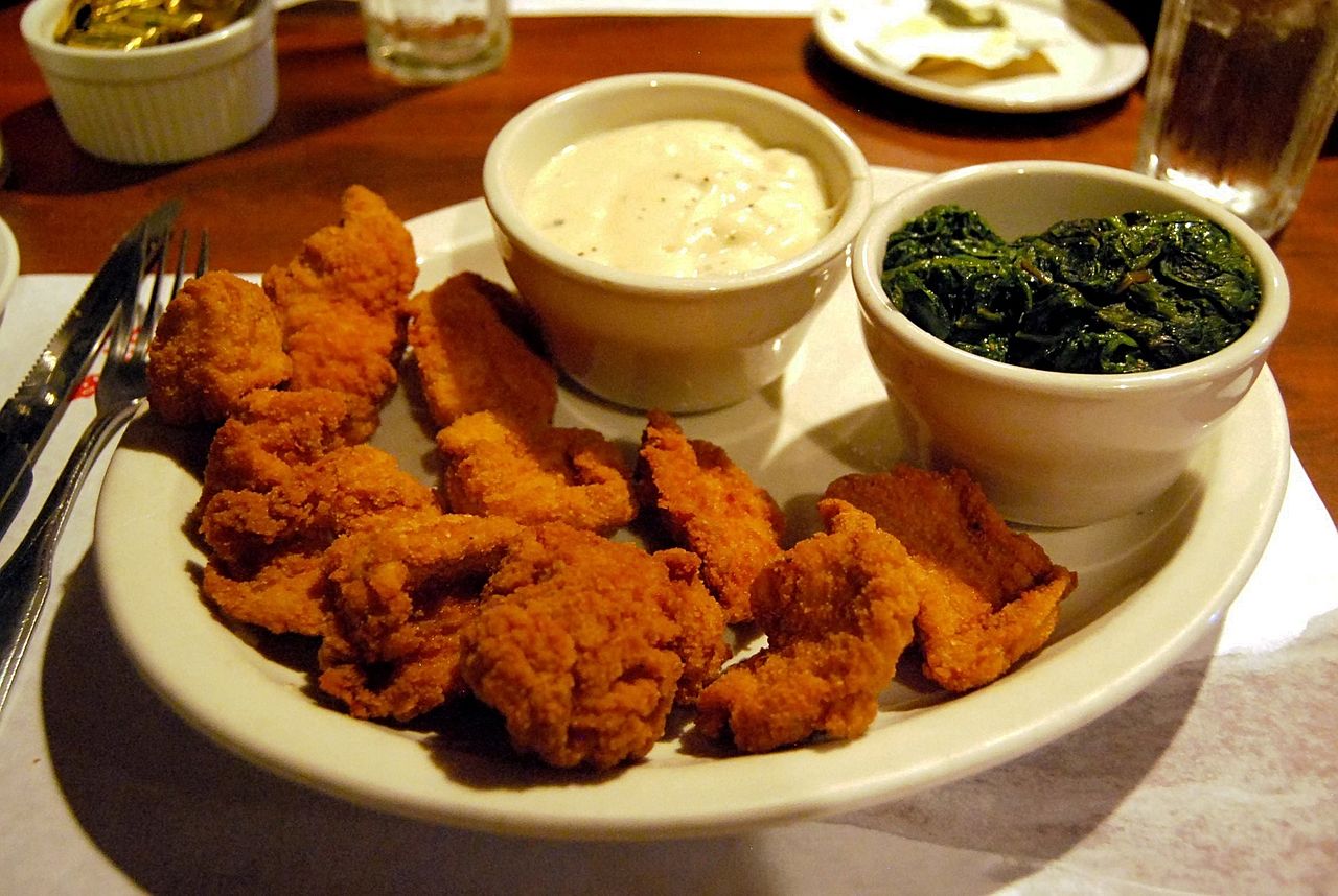 Anthony Bourdain Atlanta - Lamb Fries - photo by Paul Lowry under CC BY 2.0