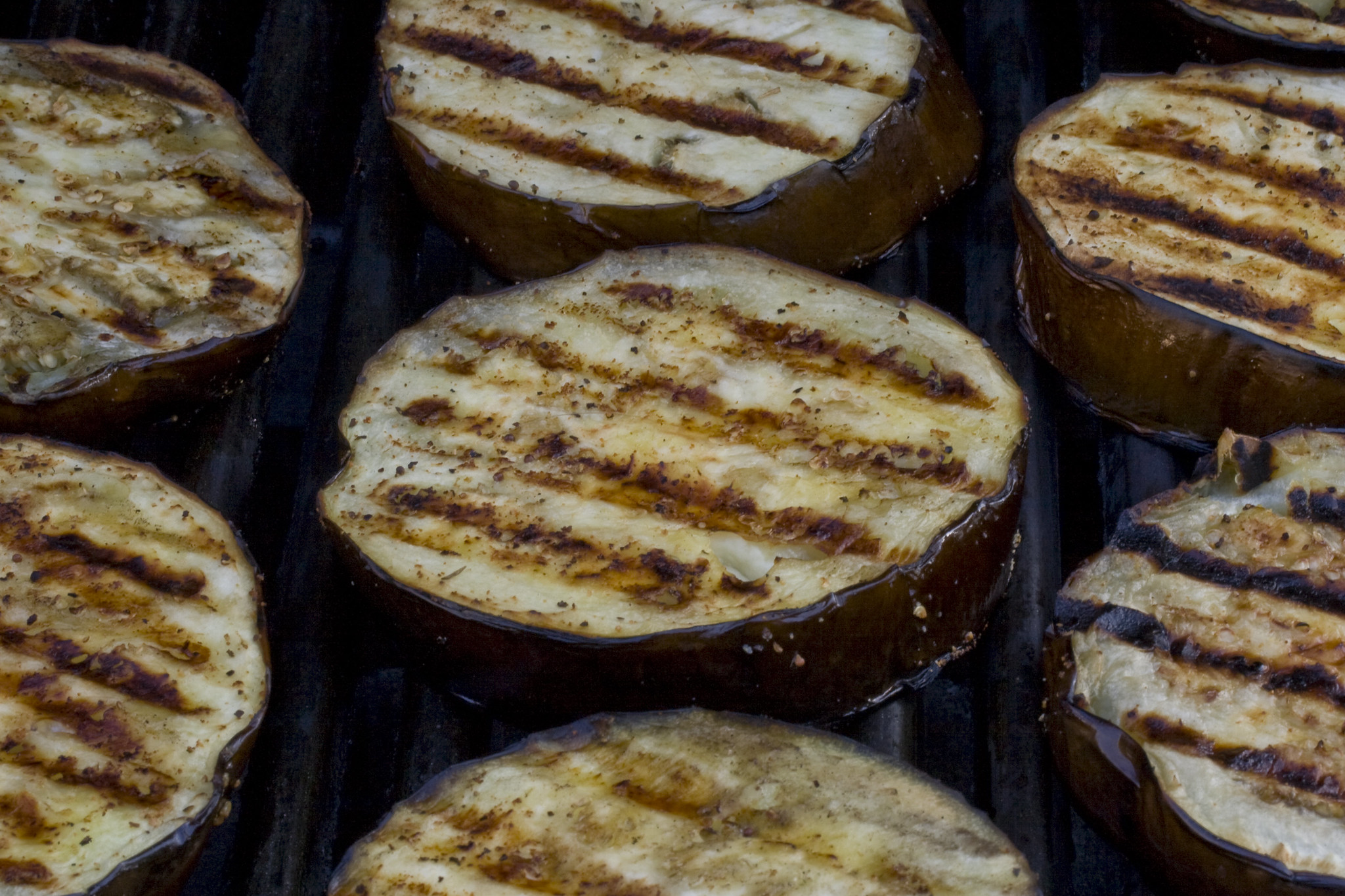 Grilled Eggplant - photo by woodleywonderworks under CC BY 2.0