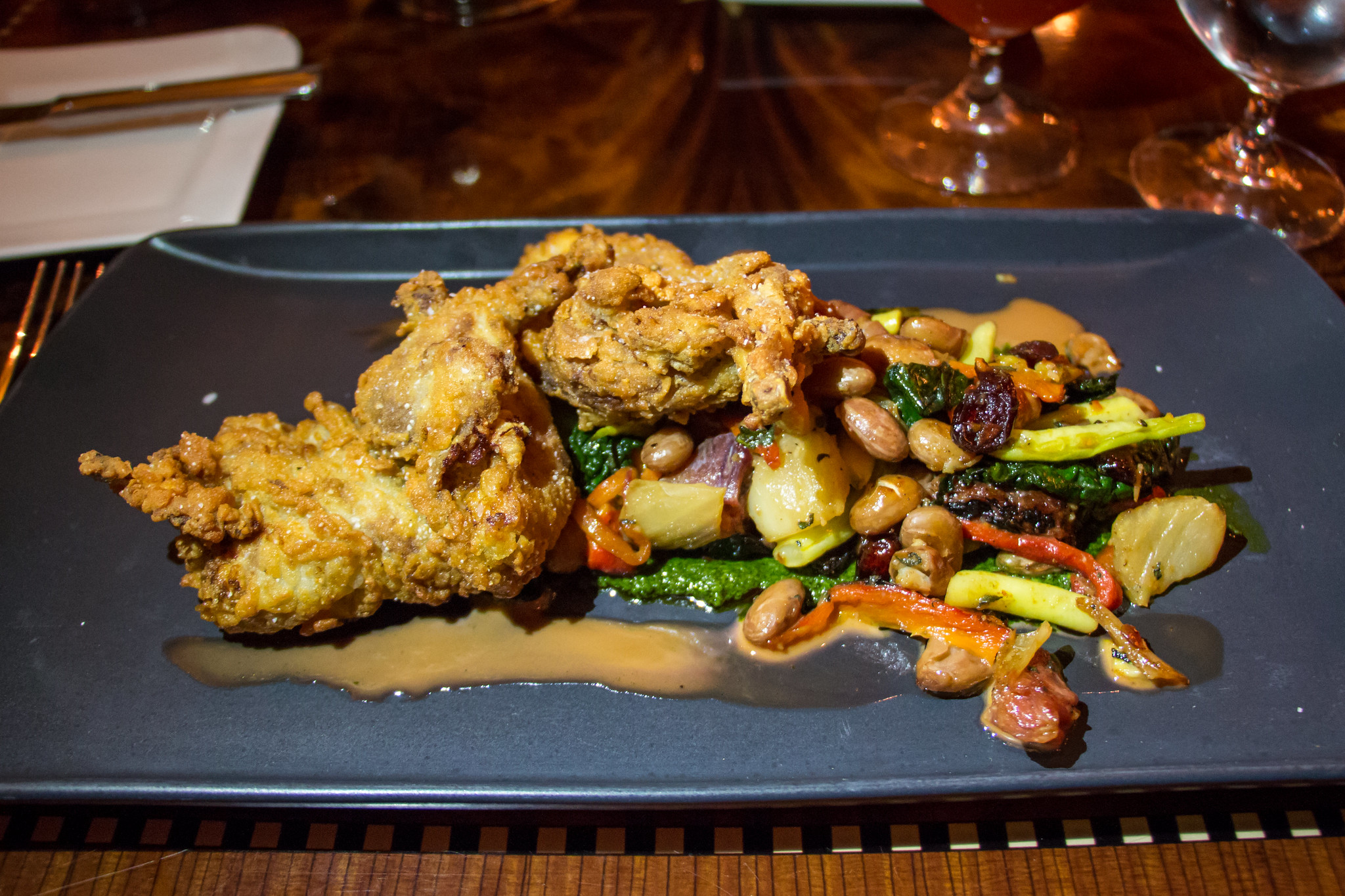 Anthony Bourdain Atlanta - Buttermilk Fried Quail - photo by HarshLight under CC BY 2.0