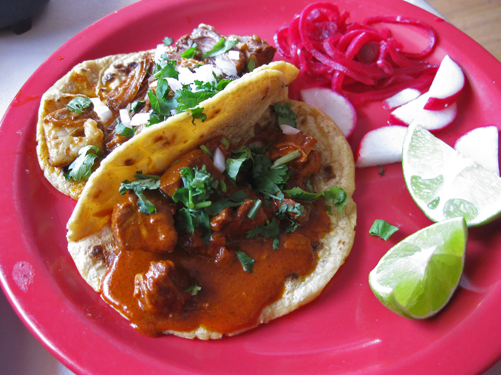 Anthony Bourdain San Francisco - Cochinita Pibil Taco - photo by Jon Sullivan under PD-author
