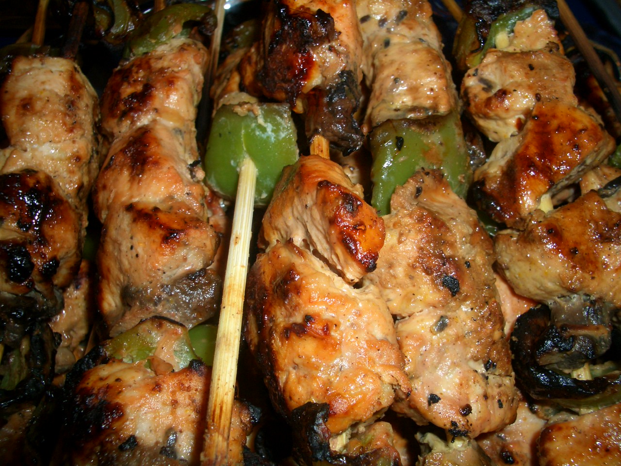 Anthony Bourdain Beirut - Shish Taouk - photo by Basel15 at English Wikipedia under CC-BY-SA-3.0-migrated and GFDL