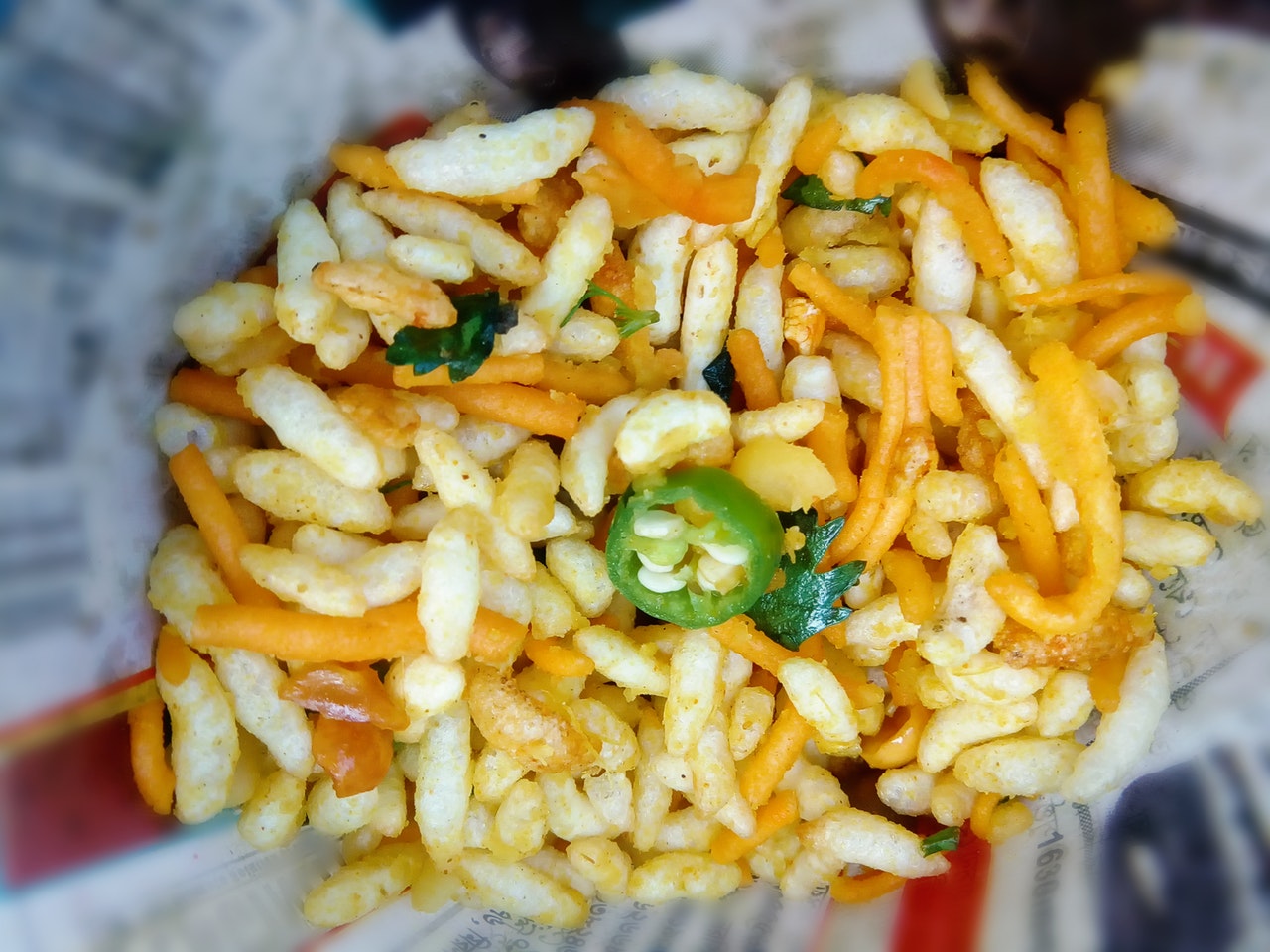 Anthony Bourdain Kolkata and Mumbai - Jhalmuri - photo by M. Jahan from Pexels